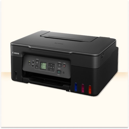 Canon® PIXMA™ G3270 MegaTank Wireless Inkjet All-In-One Color Printer, Black