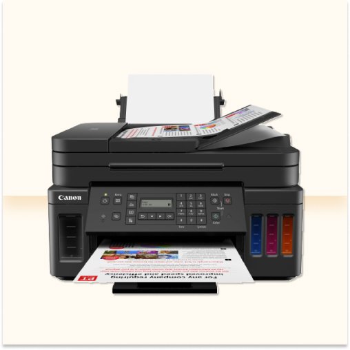 Canon® PIXMA™ MegaTank G7020 Wireless Inkjet All-In-One Color Printer